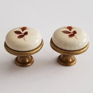 Kit 8 Puxadores de Porcelana Colonial C1411